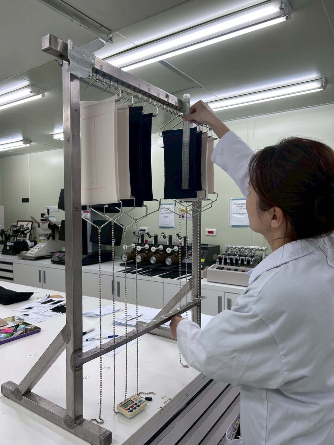 Fabric testing